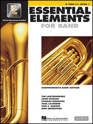 Essential Elements Interactive, Book 1 Low Bb Instruments band method book cover